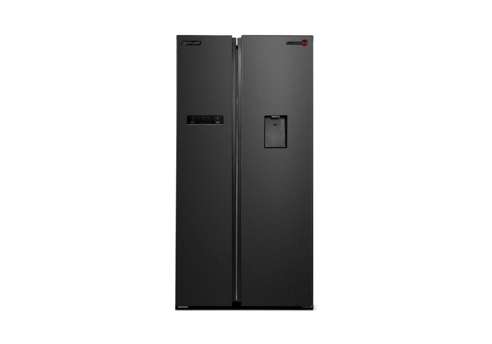 Fujidenzo ISR-22WD 22 cu.ft. | 602 L HD Inverter Side-by-Side Refrigerator with Water Dispenser